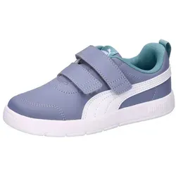 Puma Courtflex V3 V PS Kinder Sneaker in blau von PUMA