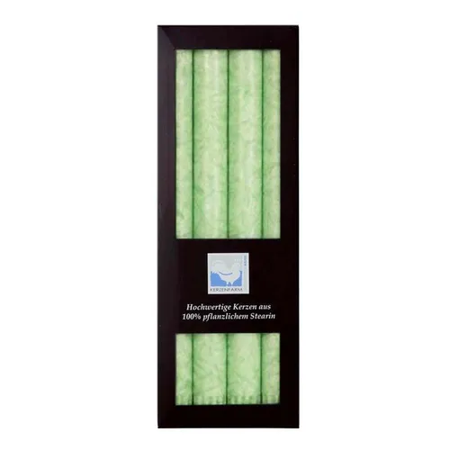 Stearin Stabkerze Set in türkis von Kerzenfarm Hahn