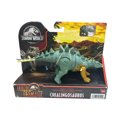 Mattel HBY69 - Jurassic World - Dino Escape - Dinosaurier, Chialingosaurus NEU