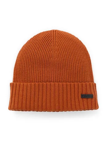 BOSS Fati 10250850 01 Strickmütze in orange von BOSS