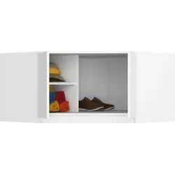BDW Eckschrank Aufsatz für 100 cm Schrank