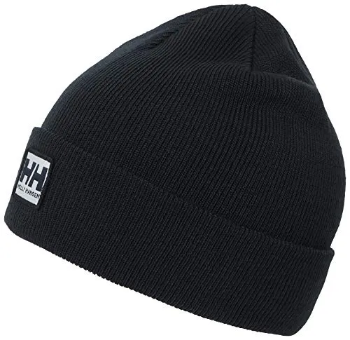 Helly Hansen K Urban Cuff Beanie navy (597) 49/50 - Kinder Mütze im Fischer-Look, aus weichem Acryl für warme Köpfe und stilvolles Aussehen, ideal für Outdoor-Abenteuer.