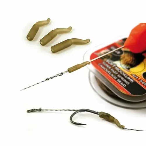 Line Aligner Rig Karpfenvorfach Karpfenmontage Haken Sleeve Gummischläuche Tube