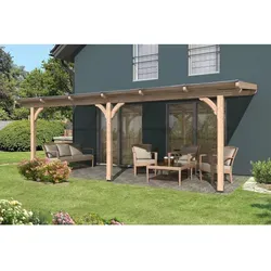 Skan Holz Terrassenüberdachung Rimini 648 cm x 350 cm von SKAN HOLZ