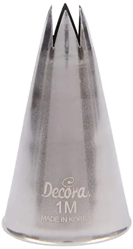 Decora 0263447 TÜLLE 1M, 18/8 Stainless Steel, Silber