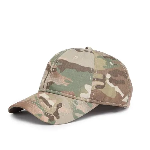 marrhorvk Baseball Cap für Herren Damen, Camouflage Kappe Basecap Baseballkappe Einstellbare Trucker Cap Unisex (Helles Tarnmuster)