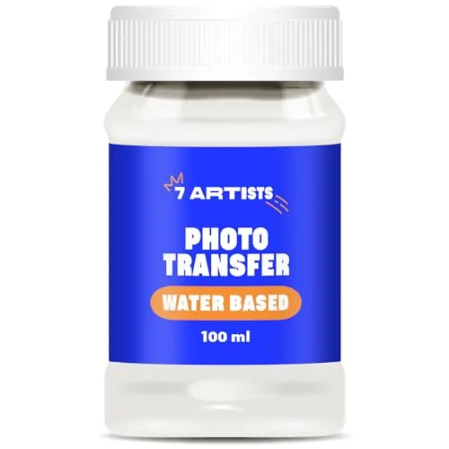 Artists Foto Transfer Potch 100 ml Transferlack auf Wasserbasis | Fotokleber Transparent | Foto Transfer auf Holz Metall Stoff Keramik Glas | Foto auf Holz Übertragen 7