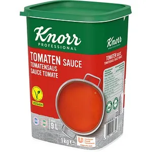 Knorr® Tomatensauce 1,0 kg - Schmackhafte Tomatensauce für kreative Gerichte, ideal zum Verfeinern von Pasta und Pizza.
