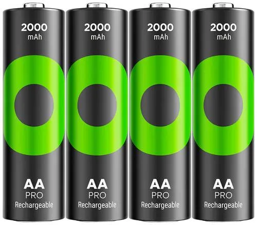 GP ReCyko Pro Mignon (AA)-Akku NiMH 2000 mAh 1.2V 4St.