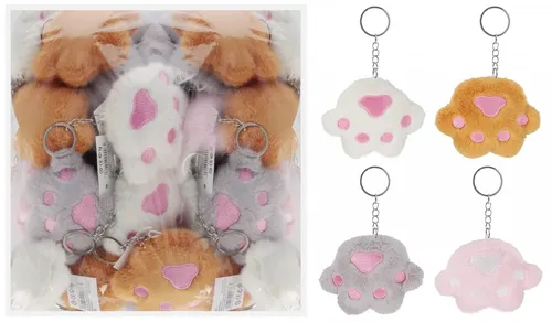 Brelok pluszowy 9 cm Kocia Łapka mix BMG 2020240090065