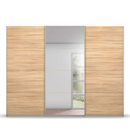 Schwebetürenschrank Sonoma Eiche mit Spiegel von Roller