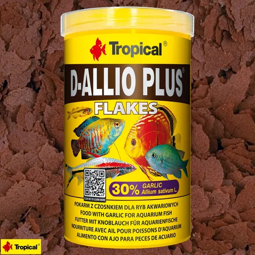 Tropical D-Allio Plus mit Knoblauch Diskusfutter, 1er Pack (1 x 1000 ml)