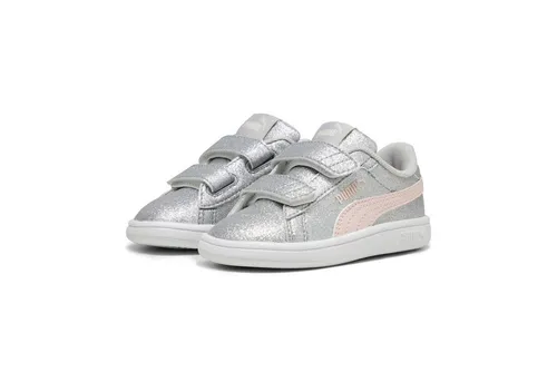 PUMA Baby-Mädchen Smash 3.0 Glitz Glam V INF Sneaker in grau von PUMA