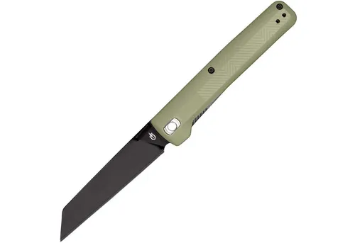 Gerber Taschenmesser Pledge - Griff Grün - Taschenmesser mit 9.4 cm Klinge aus hochwertigem 7Cr17MoV Stahl, ergonomischer Nylon-Griff für optimalen Halt und Vielseitigkeit im Outdoor-Einsatz.