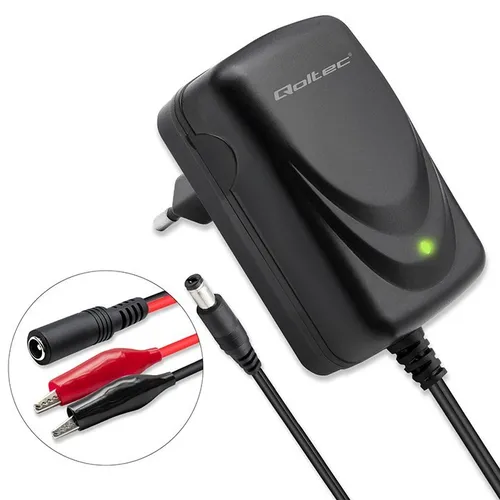 AGM GEL STD 6V 1A Batterieladegerät von Qoltec