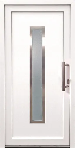 Produktbild Panto Haustür Modell K016 DIN rechts weiß 100 x 200 cm