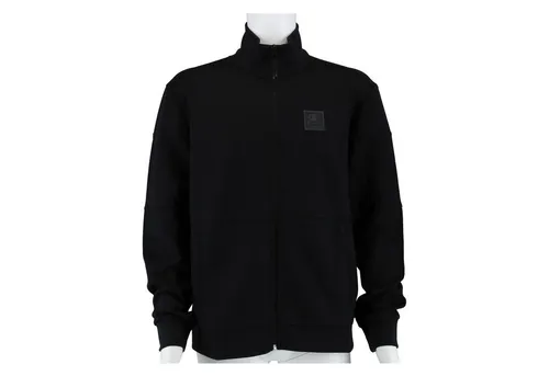 Champion Übergangsjacke (Logo-Stamp) schwarz Herren, Größe: XL - Leichte Übergangsjacke mit durchgehendem Reißverschluss und 2 praktischen Fronttaschen. Ideal für Alltagsabenteuer, kombiniert mit Jeans oder Jogginghose. Robuste Materialien sorgen für eine angenehme Passform.