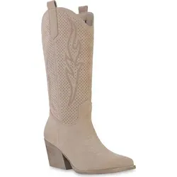 VAN HILL Damen Cowboystiefel von Van Hill