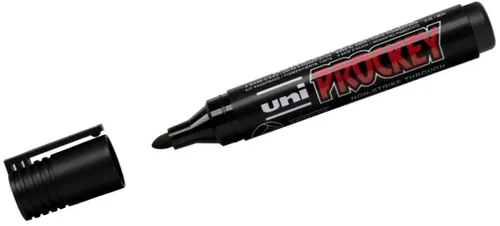 Faber-Castell Permanentmarker Marker Uni-Prockey Rundspitze Schreibschwarz
