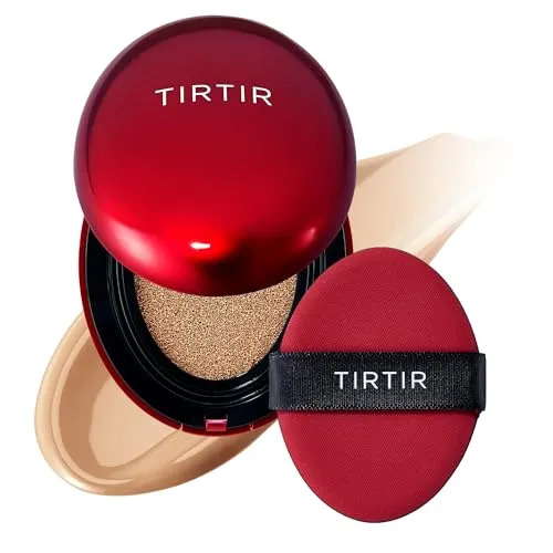 TIRTIR Mask Fit Red Cushion 33N Macchiato - Langanhaltendes Make-up - Make-up für Damen, 18 g, vereint perfekte Deckkraft mit Feuchtigkeitspflege und sorgt für einen makellosen Teint, ideal für jeden Look.