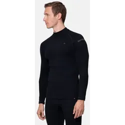 DANISH ENDURANCE Merino Thermo Langarm Shirt Herren - Unterteile für Herren, ideal für extreme Kälte, aus antibakterieller Merinowollmischung für besten Komfort und Temperaturregulierung beim Skifahren oder Wandern.