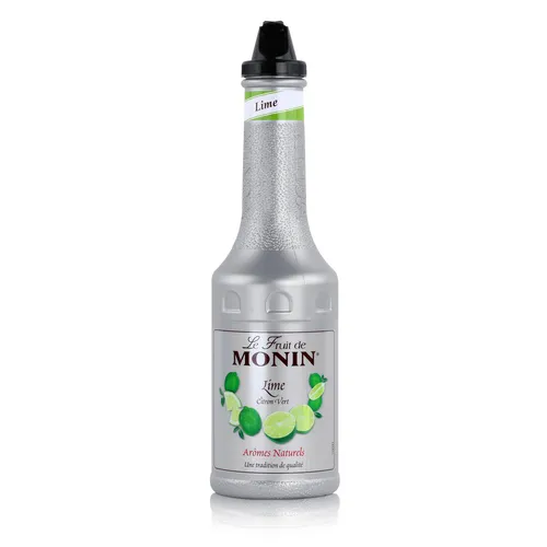 Monin Fruchtpüree Mix Lime 1L - Cocktails Milchshakes (1er Pack)