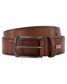 LLOYD Men’s Belts Ledergürtel braun 105 - Eleganter Ledergürtel für Herren - Hochwertiger Gürtel aus 69% Leder, ideal für stilvolle Outfits. Größe 105, Farbe cognac, perfekter Begleiter für jeden Anlass.