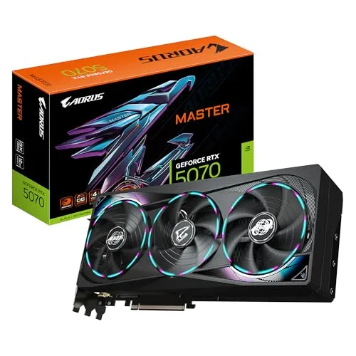 Gigabyte AORUS GeForce RTX 5070 Master (12 GB) von GIGABYTE