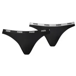 Puma 2P Iconic Bikini Schwarz X-Small Damen