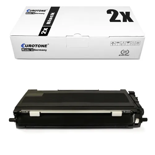 2x Toner f�r Brother f?x 2820 2825 2920 P ML, TN2000 BLACK