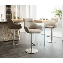 DELIFE Barstuhl Alja-Flex in beige von Delife