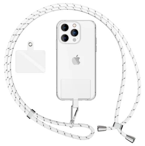NALIA Universal Lanyard mit 2 Pads & Karabinerhaken