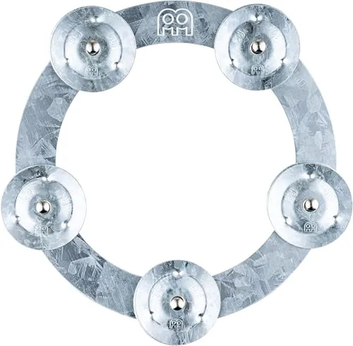 Meinl Cymbals Dry Ching Ring — Tamburin Effekt für Hihats, Crashes, Ride Becken und Stacks — Zink — Schlagzeug Zubehör (DCRING)