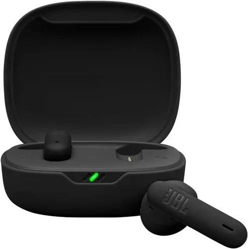JBL Wave Flex 2 Schwarz - In-Ear-Kopfhörer mit 40 Stunden Akkulaufzeit, Smart Ambient Technologie und IP54 Wasser- und Staubschutz