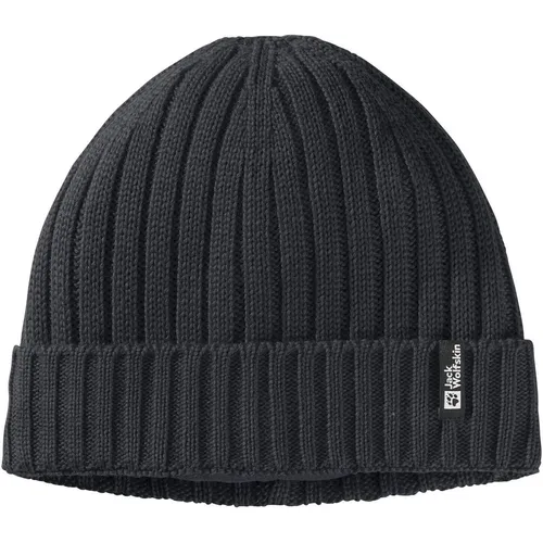 Jack Wolfskin Rib Knit Beanie in schwarz von Jack Wolfskin