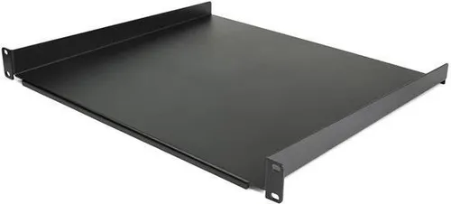 StarTech.com 19 Zoll Serverschrank Fachboden - 20 kg Tragkraft - Computerrack mit 1 HE, robustes Design aus kaltgewalztem Stahl, passt in alle 19 Zoll Racks und bietet zusätzlichen Stauraum für IT-Geräte und Zubehör.
