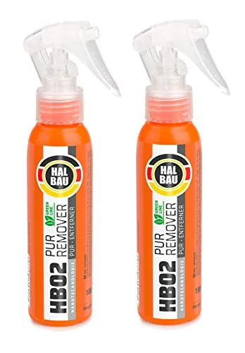 HB02 100ml 2 Stk. Reiniger für ausgehärteten PU-Schaum, PU Remover Schaumlöser