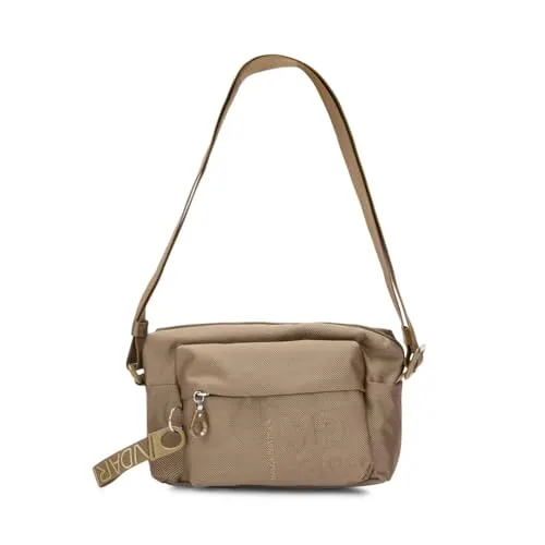 Mandarina Duck Md20 Crossover MD 20, Oil - Umhängetasche aus Mitrix, leicht und vielseitig, mit verstellbarem Schultergurt und praktischen Innen- und Außentaschen für optimale Funktionalität.