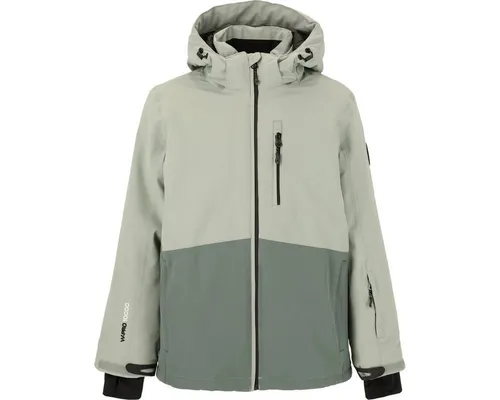 WHISTLER Skijacke 'Drizzle' für Jungen, Gr. 140, bunt - Die WHISTLER 'Drizzle' Skijacke überzeugt mit wind- und wasserdichten Eigenschaften sowie einer atmungsaktiven Membran. Ideal für Wintersportabenteuer – komfortabel und funktional!