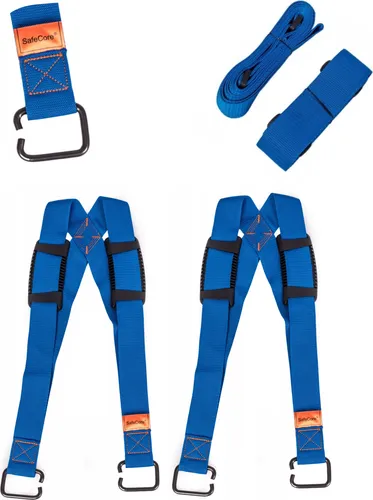 SafeCore Tragegurte für Umzug in blau von SafeCore
