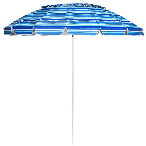 COSTWAY Neigbarer Sonnenschirm für Garten und Strand