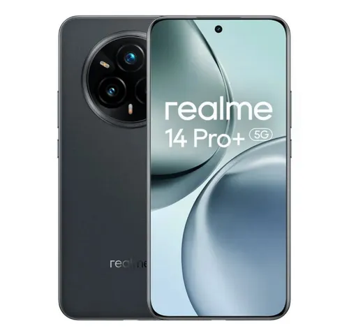 Realme 14 Pro+ 8+256GB 5G Smartphone in Suede Grey - Handy & Smartphone mit 256GB Speicher, 6.83