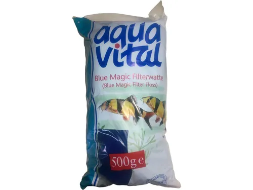 aquavital Blue Magic Filterwatte 500 g vollsynthetisches Filtermedium
