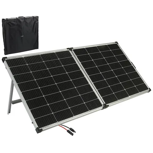 revolt Solarkoffer 240 Watt: Faltbares Solarpanel mit monokristallinen Zellen