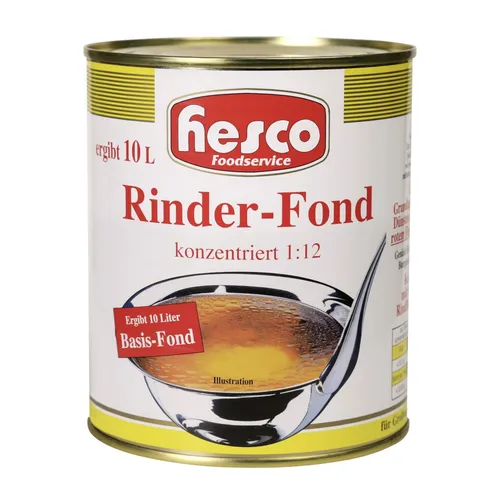 Hesco klare Rindfleischsuppe First Class 12fach konzentriert 850ml
