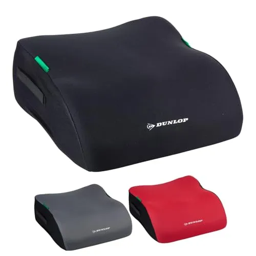Dunlop Sitzerhöhung Auto Kinder Schwarz - Sitz-Hilfsrahmen & Teile, sichere und komfortable Sitzerhöhung für Kinder im Auto, ideal für mehr Sicherheit auf Reisen.
