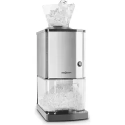 ONECONCEPT Eiswürfelmaschine Icebreaker, Elektrische Ice Maker für 15kg Crushed Ice pro Stunde