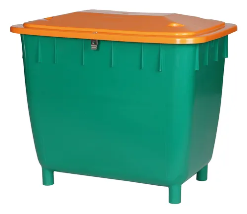 Jopa Streugutbehälter 400 L eckig ohne Entnahmerutsche - Robuster Streugutbehälter für die einfache Lagerung von Streugut, ideal für Winterdienst und Gartenpflege.