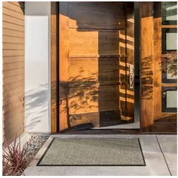 Karat Fußmatte Karat - Sauberlaufmatte in vielen Farben & Größen - Rechteckige Schmutzfangmatte aus Polypropylen, rutschhemmend und pflegeleicht, ideal für Eingänge und Flure.