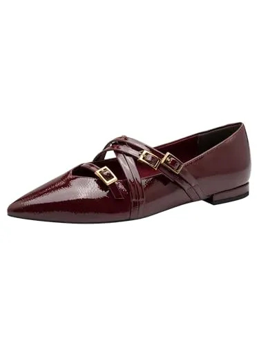 Tamaris Damen Ballerina Vegan rot 38 in rot von Tamaris